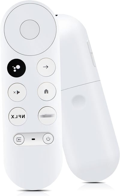 Draadloze afstandsbediening voor Chromecast en Google TV, vervangende afstandsbediening voor GA01409, GA01919, GA01920, GA01923, GA02463 met spraakbediening en gebruiksvriendelijke functies