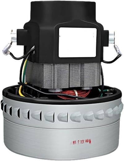 Stofzuigermotor - Zuigmachine Motor - Stofzuigen - 1500W Vermogen - 143MM Diameter - Zwart
