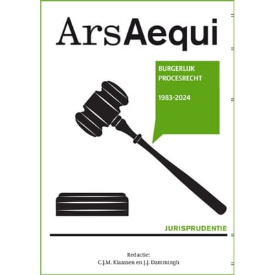 Jurisprudentie Burgerlijk Procesrecht 1983-2024 - Ars Aequi Jurisprudentie