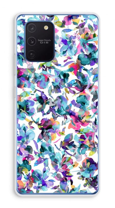 Case Company® - Hoesje geschikt voor Samsung Galaxy Note 10 Lite hoesje - Hibiscus Flowers - Soft Cover Telefoonhoesje - Bescherming aan alle Kanten en Schermrand