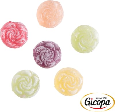 Gicopa bloemen assorti - Snoep - 1kg - Hard snoep