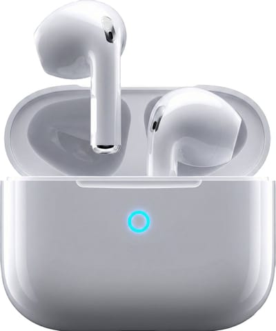 GØDLY X Oortjes Draadloos - Draadloze Oordopjes - Earbuds - Bluetooth - IPX5 - Wit - Earpods Iphone Apple & Samsung