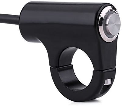 Allecto - Universele Motorfiets Handlebar Switch 22mm - Alu
