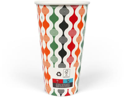 Milkshakebekers 500 ml (20 oz), karton 50 stuks