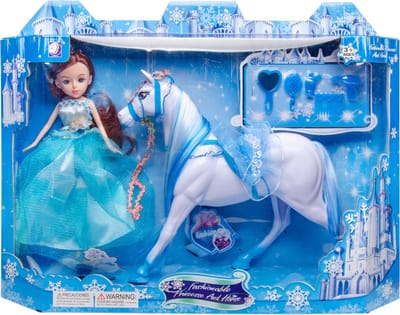 Lg-imports Prinses Fashionable Meisjes Textiel Blauw 2-delig