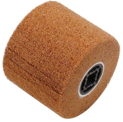Nylon wieltrommel - Polijstschijf slijpschijf - Metaal afwerken - Voor diverse oppervlakken - 120mm diameter - Niet gespecificeerd