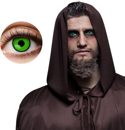 Boland - Paar weeklenzen Occultist - Volwassenen - Halloween en Horror, Fantasy - Halloween en Horror- Fantasy