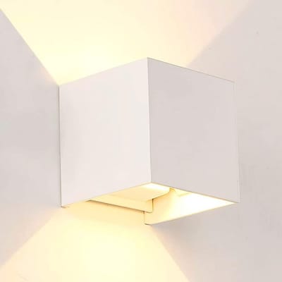 CCT Dimbare LED Wandlamp Binnen en Buiten IP54 - Instelbare Lichtbundel Koud tot Warm Licht
