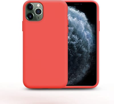Nano Silicone Back Hoesje Geschikt voor iPhone 11 Pro Max – Rood