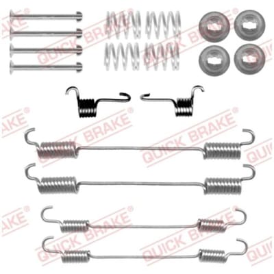 Toebehorenset, remschoenen QUICK BRAKE 105-0079