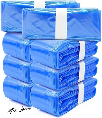 Mrs. Jones 8 stuks navulfolie luieremmer 45 m luieremmer navulfolie voor Litter Locker navulcassette letterloze navulzak .