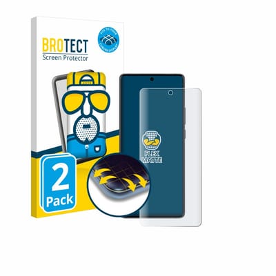 BROTECT - Screenprotector voor Vivo X90 Pro Plus - Folie Beschermfolie matte volledig dekking 2 Stuks