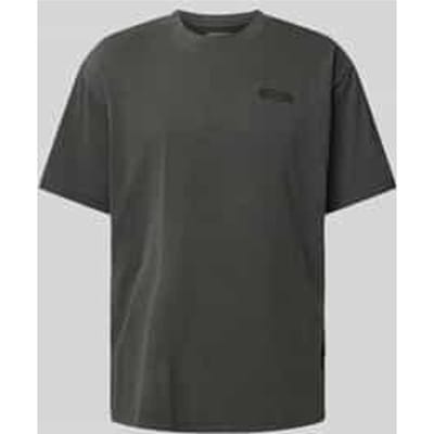 Loose fit T-shirt met labelprint