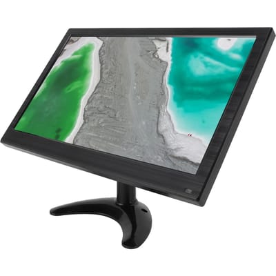 Écran d'ordinateur 13,3 pouces 1920x1080 BNC AV VGA USB MIC AUX Interface multimédia HD Écran PC EU Plug