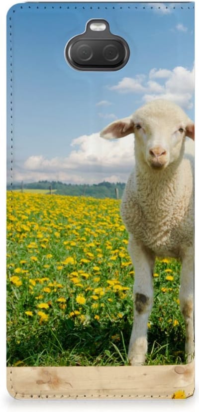 Sony Xperia 10 Plus Hoesje maken Schaap en Lammetje
