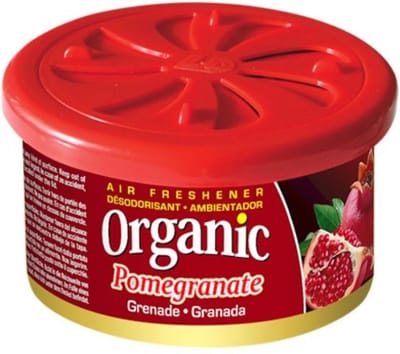 L&D Organic Luchtverfrisser CAN GRANAATAPPEL-POMEGRANATE - Autogeur - Auto luchtje - Auto Geurverfrisser - Autoparfum - Geurverfrisser - Auto accessories - Auto Verfrisser - Auto luchtverfrisser