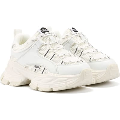 Damestrainers Buffalo Saturn Lace - Vegan Nappa/Mesh
