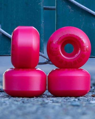Skateboard Wielen - Wielset - Skateboarden - Nieuw Urethaan - 53mm 99A - Rood