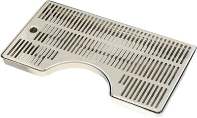 Lekblad voor biertap met halve maan
