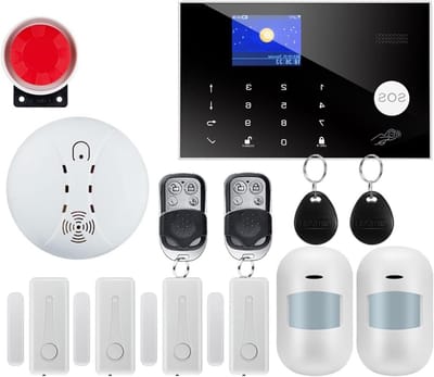 Alarmsysteem Touch - WIFI GSM Beveiliging - Huis Beveiligen - APP Controle - 1 Eenheid - Wit