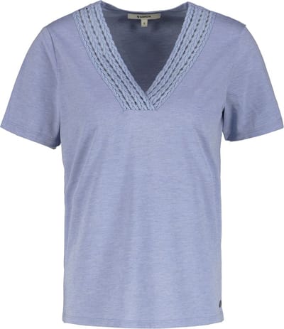 GARCIA Dames T-shirt Blauw - Maat M