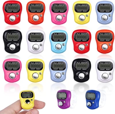 18x Digitale Handteller Klikker - Teltellen voor Inventaris, Sport, Golf en Meer