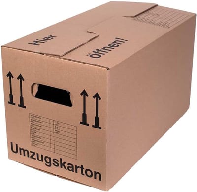 Verhuisdozen Groot - Archiefkarton XXL - Veilig Verhuizen - Dubbelgolf Karton - 60 x 33 x 33 cm - Bruin