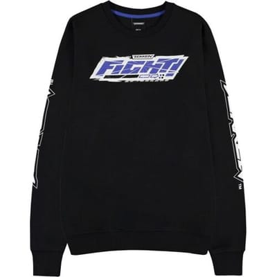 Difuzed Tekken Fight! Sweater Zwart-Maat S (Diversen) Nieuw