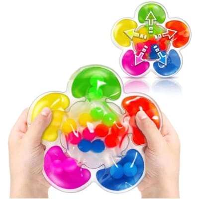 Montessori Vijf Kleuren Herkenning Knijpspeeltje Sorteren Sensorische Ballen Voor Kinderen Fijne Motoriek Ontwikkeling Speelgoed Spellen Feest Cadeau green