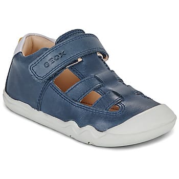 GEOX STEPPIEUP PEUTERJONGENS Sneakers - MARINEBLAUW/WIT - Maat 20