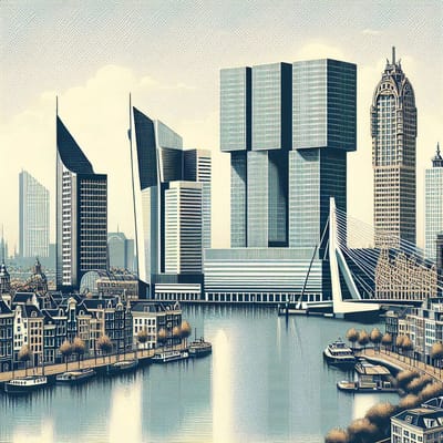 Kunstprint | Wanddecoratie | Dibond | 80 × 80 cm