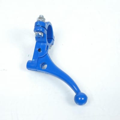 Levier de starter ou décompresseur en plastique bleu pour mobylette cyclomoteur