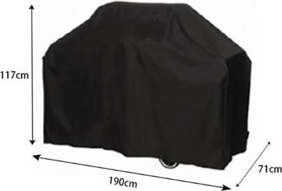 XXL  BBQ Beschermhoes 190x71x117 CM - Barbecue