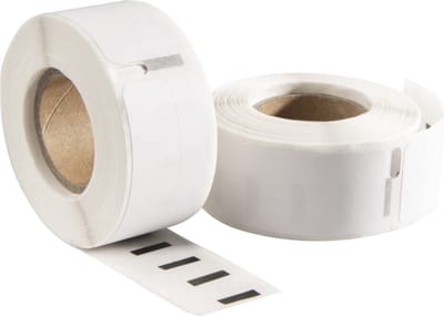 Dymo Compatible Labelrol - 99017 - 50x12mm - 220 Etiketten Per Rol - Prijsetiket - Kantooretiket - Opslagetiket - Barcode-etiket
