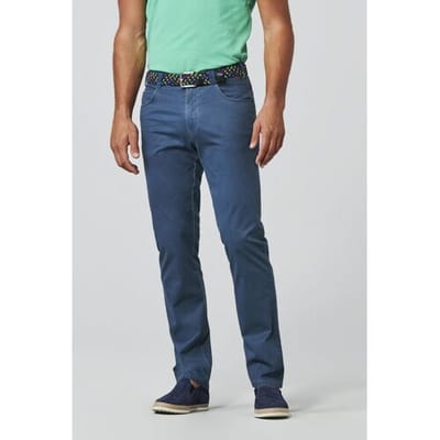 Meyer Broek Diego Organic Cotton Summer Twill Swing Pocket Blauw / male