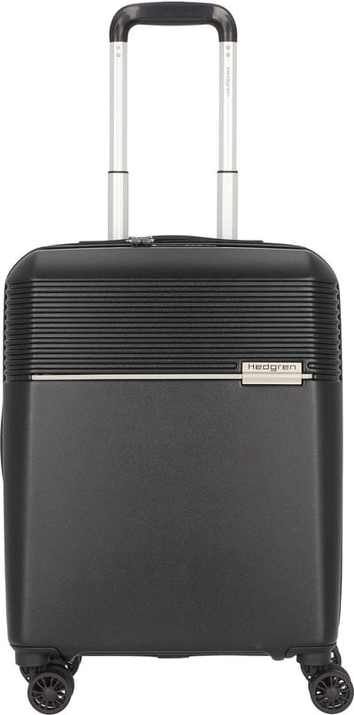 Hedgren Trolley Stripe XS Spinner XS Black Zwart 54cm