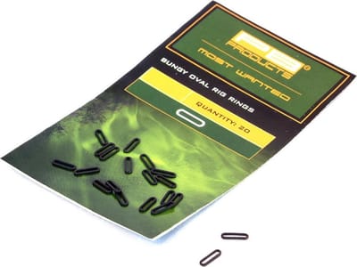PB Products - Bungy Oval Rig Rings - 20 stuks