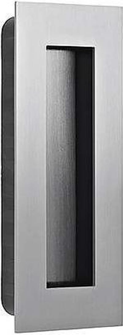 Schuifdeurkom Rechthoekig 135x55x17mm RVS