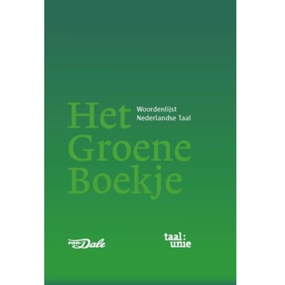 Het Groene Boekje - Nederlandse Taalunie