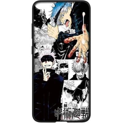 Telefoonhoesje voor Samsung Galaxy S25 S24 S23 iPhone 16 15 Xiaomi Redmi Note 14 13 12 16E 11 ProOPPO Moto Huawei Gojo Satoru Jujutsu Kaisen Anime Hoes for iPhone 11 Pro Max herten