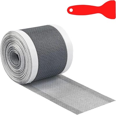Efficiënte Haarvanger voor Douche en Badkuip, 10 m Afvoer, PVC Net, Afvoerfilter met Plastic Spatel, Verwijderbare Haarstrainer, Ideaal voor Badkamers en Balkons