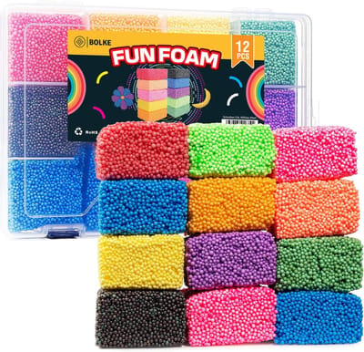 Bolke Foam Clay Set - Zelfhardende Boetseerklei voor Kinderen - Knutselpakket Kinderfeest