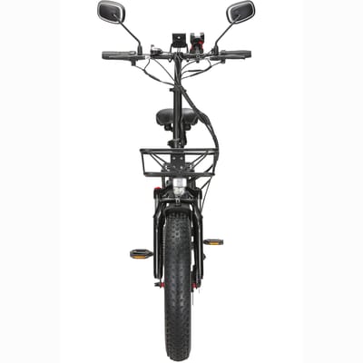 SINOHON A20 Vélo Électrique Pliant Adulte Tout Terrain 500W Moteur 48V18Ah Batterie Vélo Électrique de Ville 20 Pouces Pneus Gros avec Siège Remorque Vélo Électrique gris