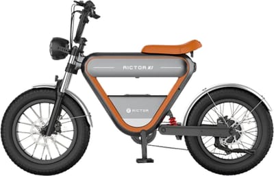 Rictor K1 Pro - Future E-Bike – Elektrische Fiets Met 250W Motor + GPS - 25k/m - Twee accu’s - Full-Color Display - Hydraulische Schijfremmen – Achtervering - NFC Unlocking