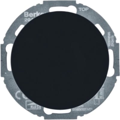 Hager Univ. draaidimmer comf (R, L, C, LED), soft-klik, berker R.classic, zw