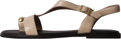 Lynda leren sandalen
