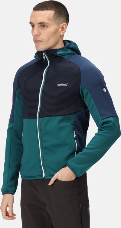 De Regatta Attare Fleece Met Volledige Rits - Heren - Extol Stretch - Gerecycled - Marine Blauw