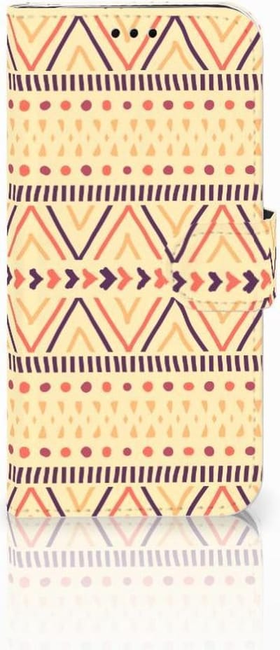 Samsung Galaxy J5 2017 Telefoon Hoesje Aztec Yellow