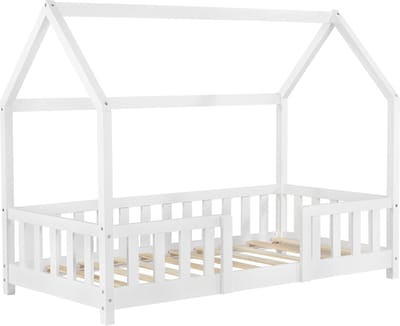 Kinderbed Sisimiut met uitvalbeveiliging 70x140 cm wit