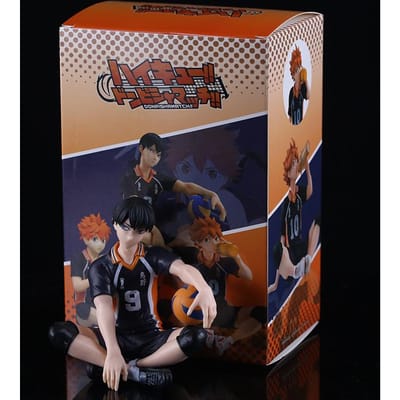 12CM Anime Haikyuu Figuur Shoyo Hinata Model Speelgoed Kozume Kenma Actiefiguur Noodle Stopper Tobio Kageyama Verzamelspeelgoed Doos With box